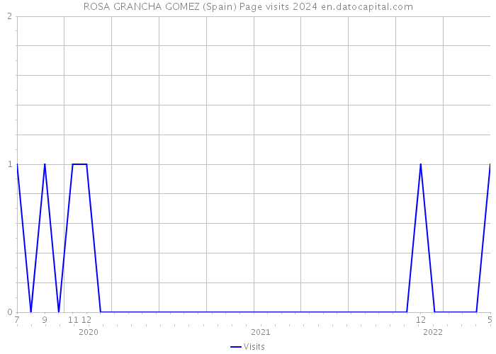 ROSA GRANCHA GOMEZ (Spain) Page visits 2024 