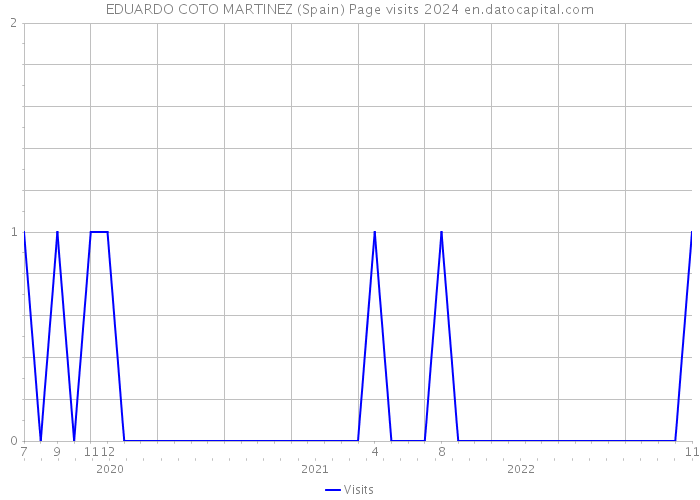 EDUARDO COTO MARTINEZ (Spain) Page visits 2024 