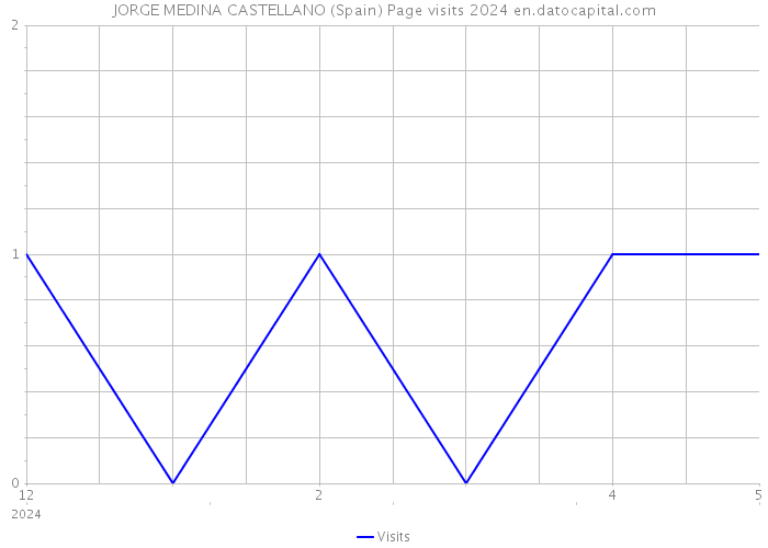 JORGE MEDINA CASTELLANO (Spain) Page visits 2024 