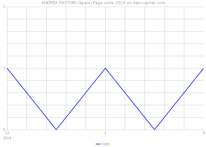ANDREA PASTORI (Spain) Page visits 2024 