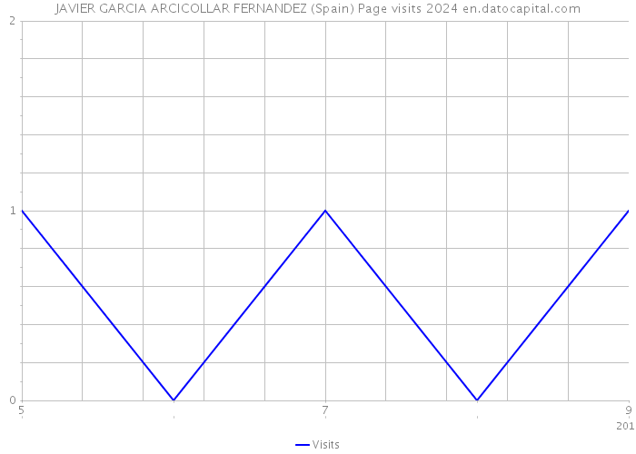 JAVIER GARCIA ARCICOLLAR FERNANDEZ (Spain) Page visits 2024 