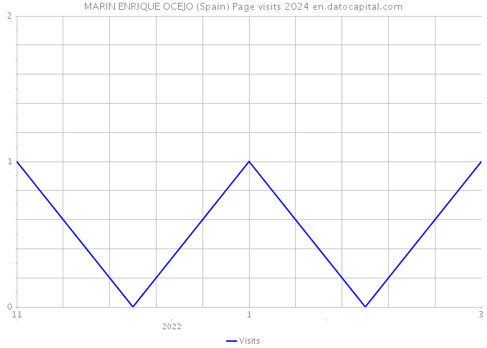 MARIN ENRIQUE OCEJO (Spain) Page visits 2024 