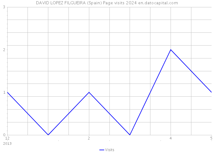 DAVID LOPEZ FILGUEIRA (Spain) Page visits 2024 