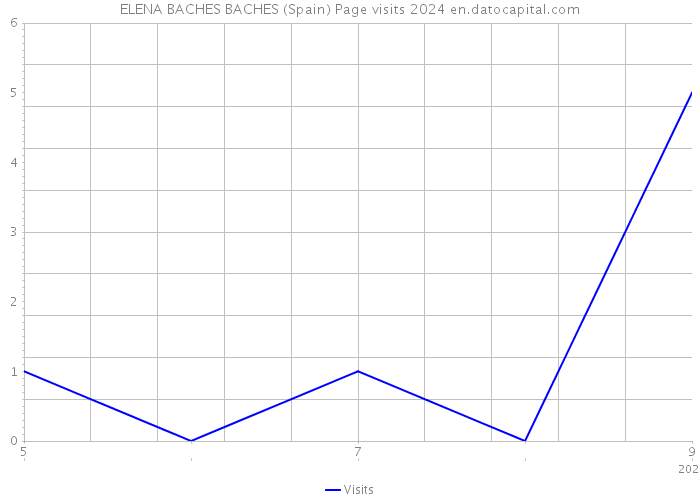 ELENA BACHES BACHES (Spain) Page visits 2024 