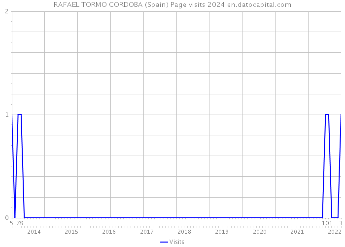 RAFAEL TORMO CORDOBA (Spain) Page visits 2024 