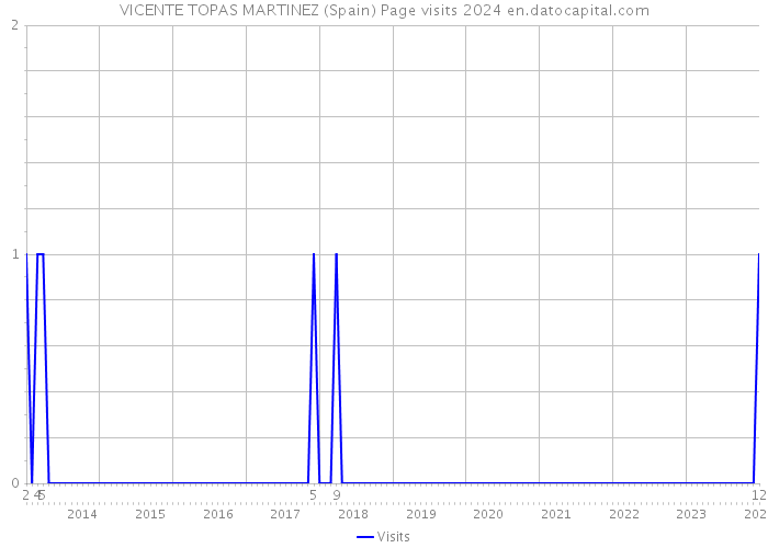 VICENTE TOPAS MARTINEZ (Spain) Page visits 2024 