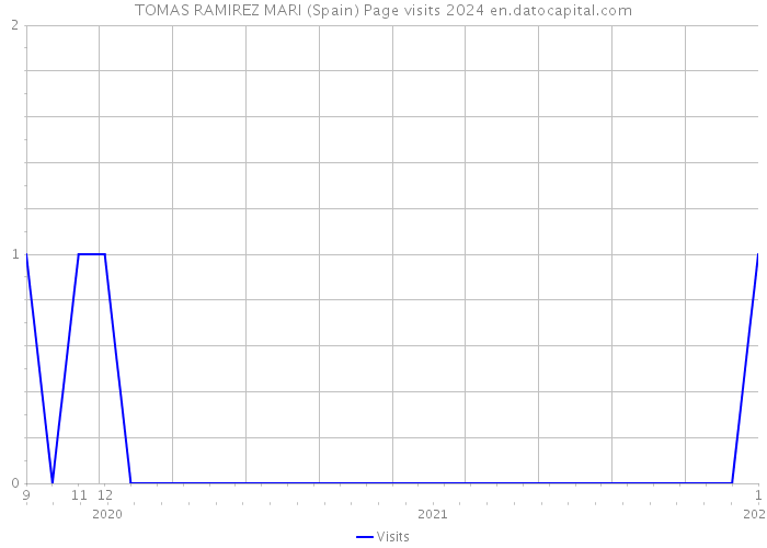 TOMAS RAMIREZ MARI (Spain) Page visits 2024 