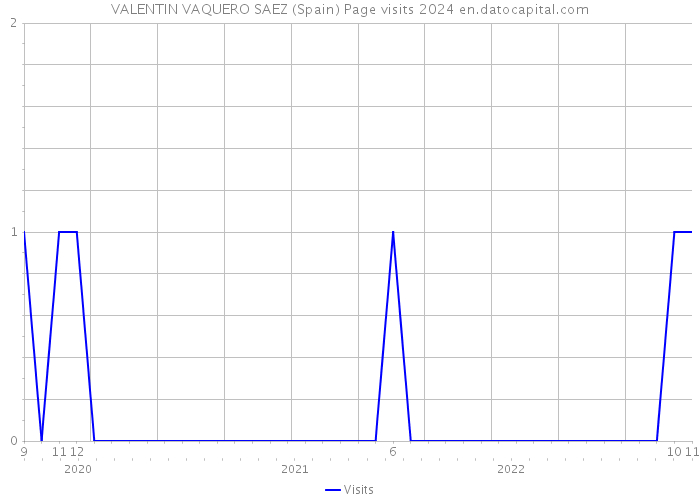 VALENTIN VAQUERO SAEZ (Spain) Page visits 2024 