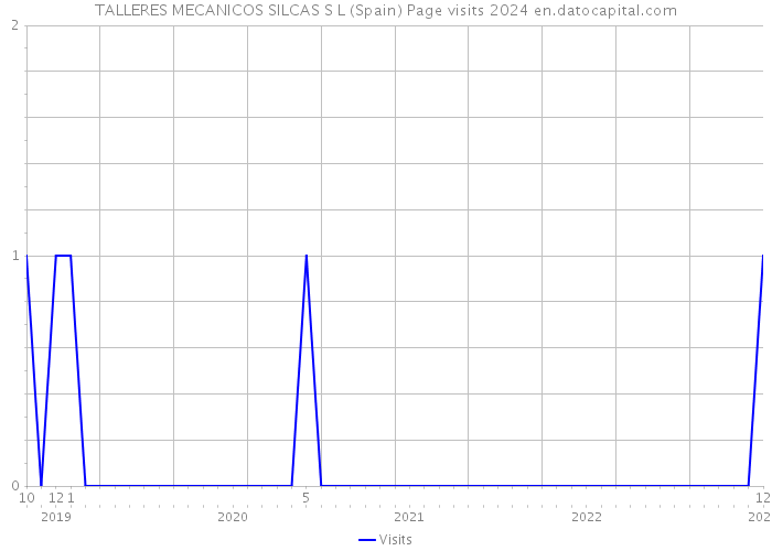 TALLERES MECANICOS SILCAS S L (Spain) Page visits 2024 