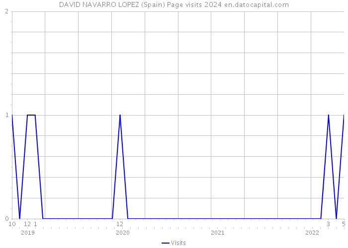 DAVID NAVARRO LOPEZ (Spain) Page visits 2024 