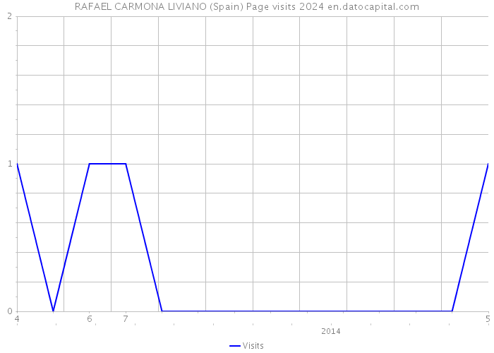 RAFAEL CARMONA LIVIANO (Spain) Page visits 2024 