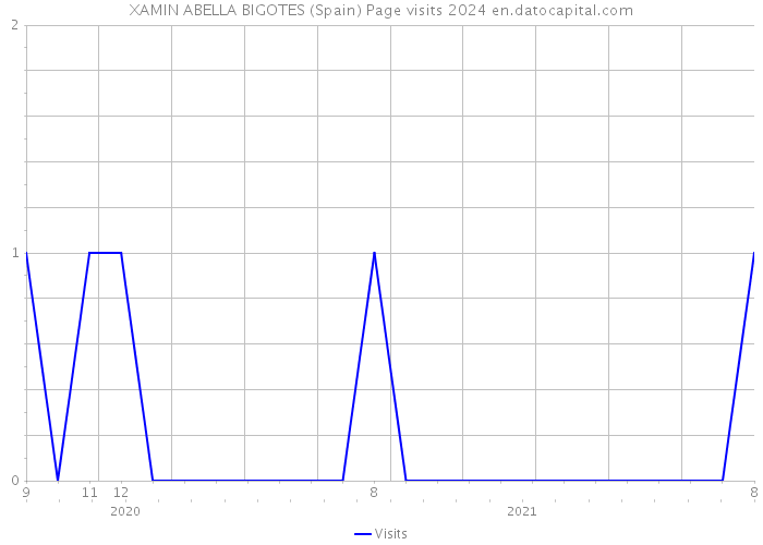 XAMIN ABELLA BIGOTES (Spain) Page visits 2024 