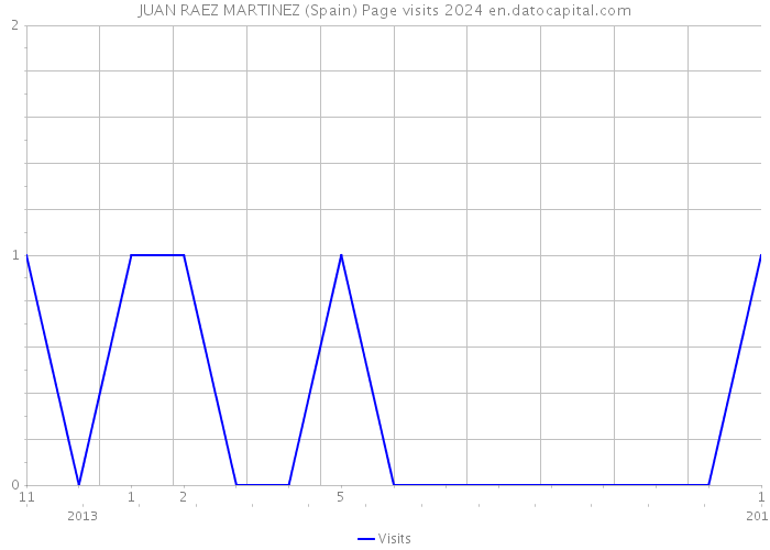 JUAN RAEZ MARTINEZ (Spain) Page visits 2024 