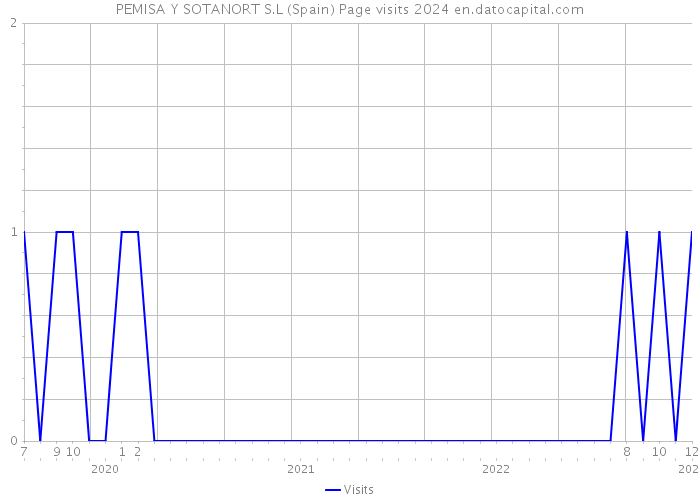 PEMISA Y SOTANORT S.L (Spain) Page visits 2024 