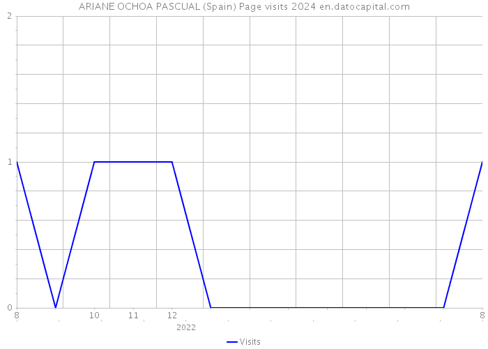 ARIANE OCHOA PASCUAL (Spain) Page visits 2024 