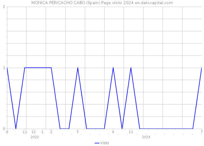 MONICA PERICACHO CABO (Spain) Page visits 2024 