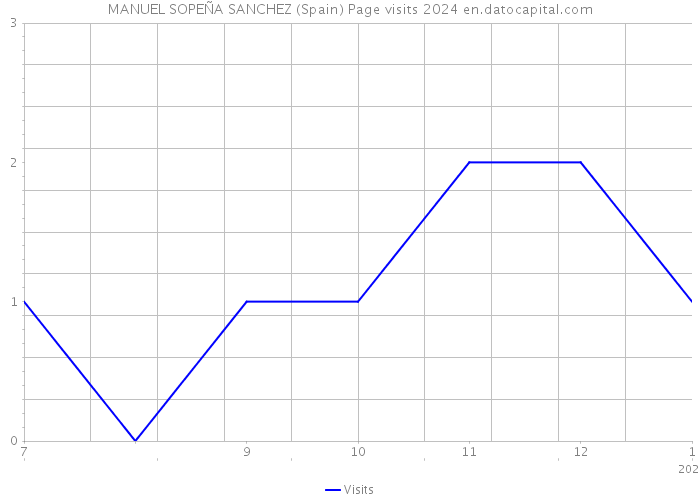 MANUEL SOPEÑA SANCHEZ (Spain) Page visits 2024 