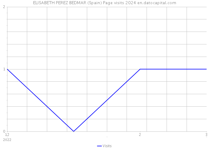 ELISABETH PEREZ BEDMAR (Spain) Page visits 2024 