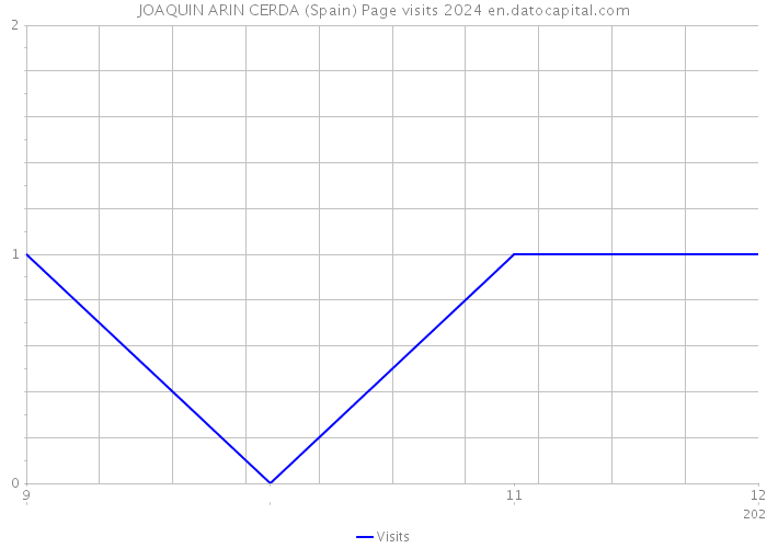 JOAQUIN ARIN CERDA (Spain) Page visits 2024 