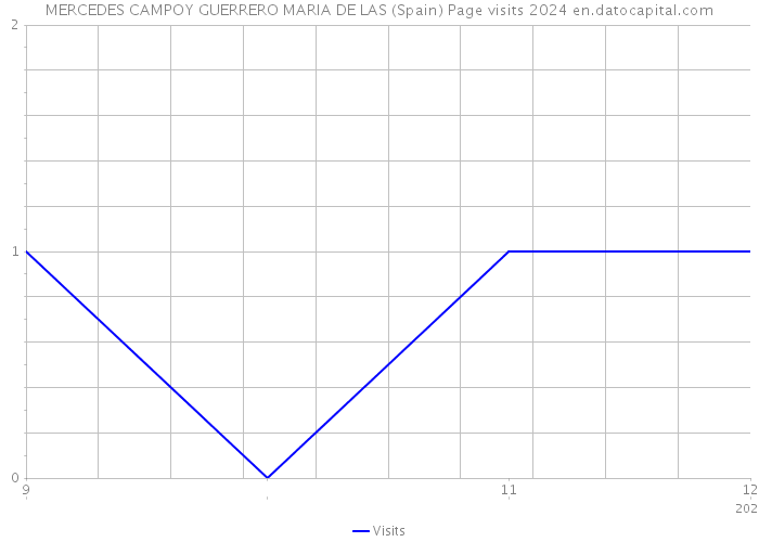 MERCEDES CAMPOY GUERRERO MARIA DE LAS (Spain) Page visits 2024 