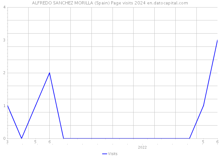 ALFREDO SANCHEZ MORILLA (Spain) Page visits 2024 