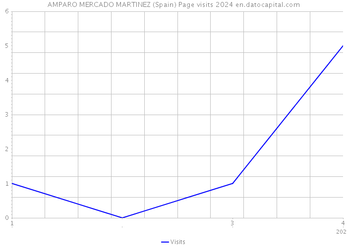 AMPARO MERCADO MARTINEZ (Spain) Page visits 2024 