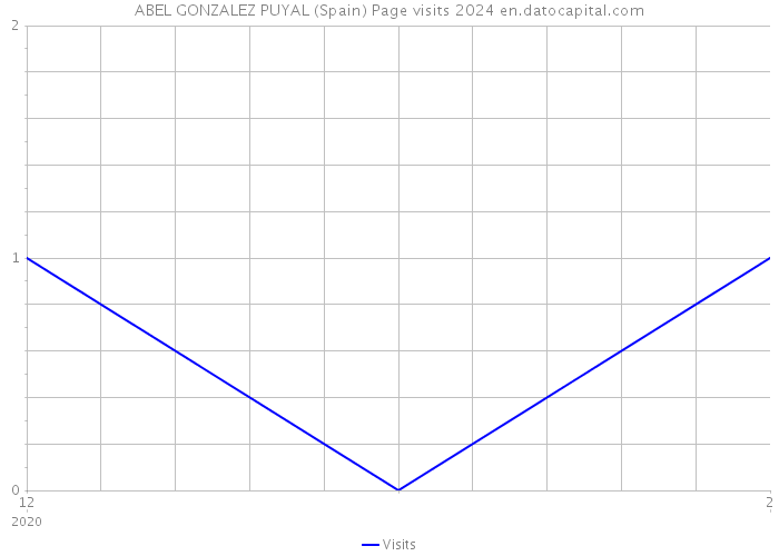 ABEL GONZALEZ PUYAL (Spain) Page visits 2024 