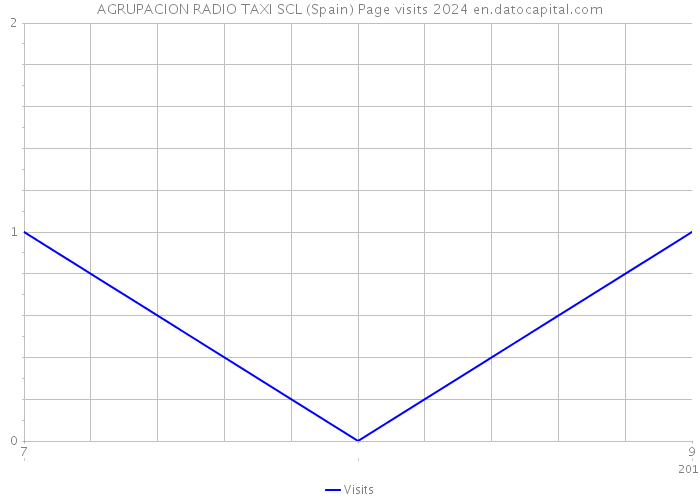 AGRUPACION RADIO TAXI SCL (Spain) Page visits 2024 