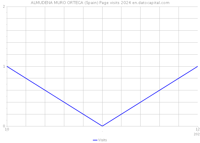 ALMUDENA MURO ORTEGA (Spain) Page visits 2024 