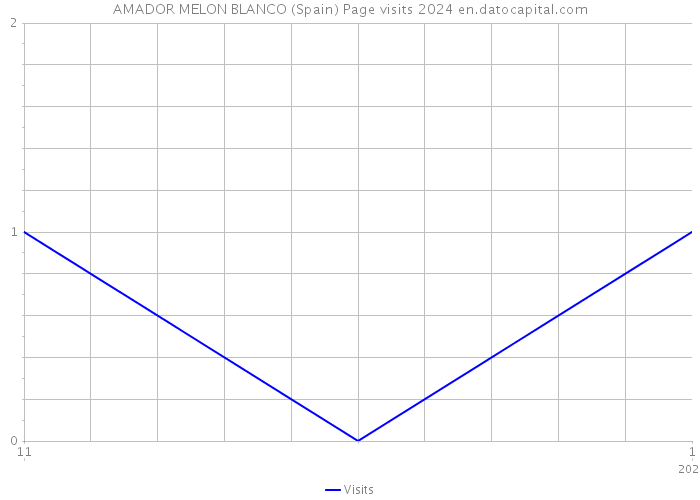 AMADOR MELON BLANCO (Spain) Page visits 2024 