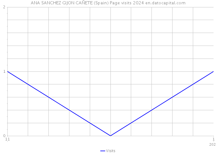 ANA SANCHEZ GIJON CAÑETE (Spain) Page visits 2024 