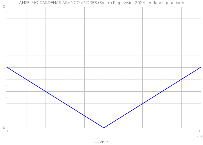 ANSELMO CARDENAS ARANGO ANDRES (Spain) Page visits 2024 