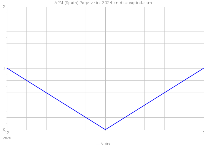 APM (Spain) Page visits 2024 