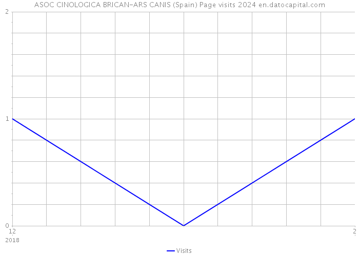 ASOC CINOLOGICA BRICAN-ARS CANIS (Spain) Page visits 2024 