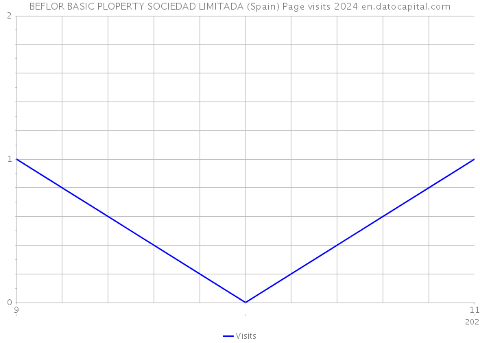 BEFLOR BASIC PLOPERTY SOCIEDAD LIMITADA (Spain) Page visits 2024 