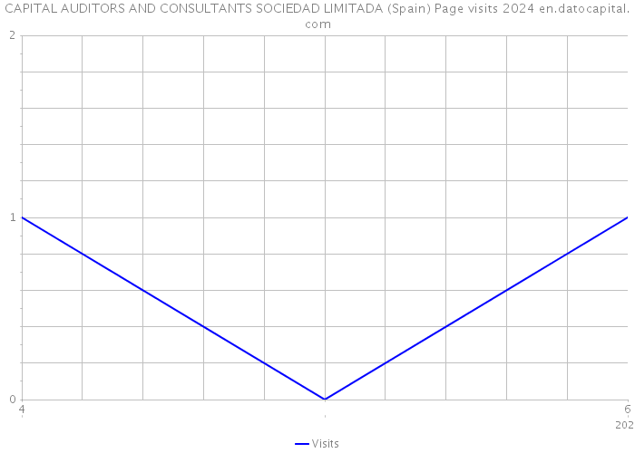 CAPITAL AUDITORS AND CONSULTANTS SOCIEDAD LIMITADA (Spain) Page visits 2024 