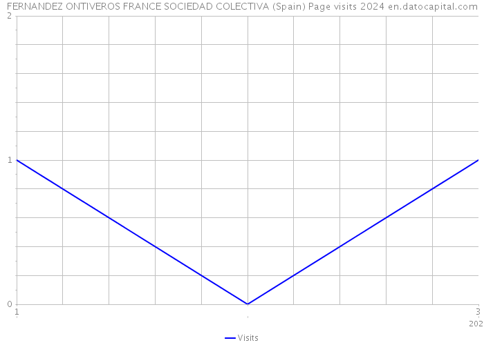 FERNANDEZ ONTIVEROS FRANCE SOCIEDAD COLECTIVA (Spain) Page visits 2024 