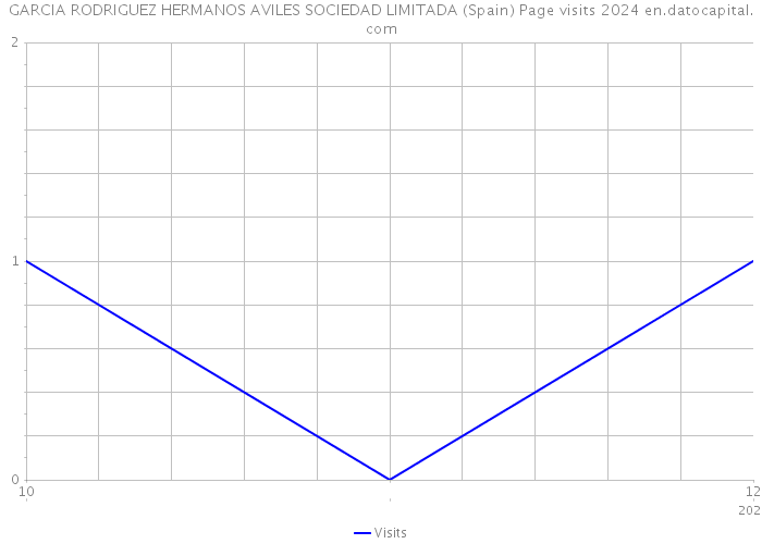 GARCIA RODRIGUEZ HERMANOS AVILES SOCIEDAD LIMITADA (Spain) Page visits 2024 