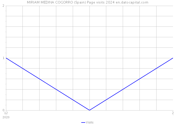 MIRIAM MEDINA COGORRO (Spain) Page visits 2024 