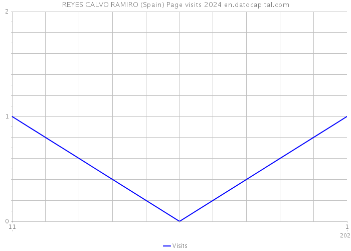 REYES CALVO RAMIRO (Spain) Page visits 2024 