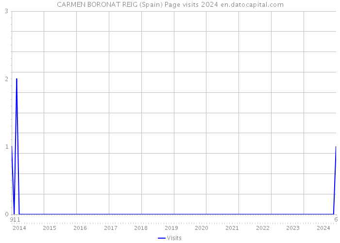 CARMEN BORONAT REIG (Spain) Page visits 2024 