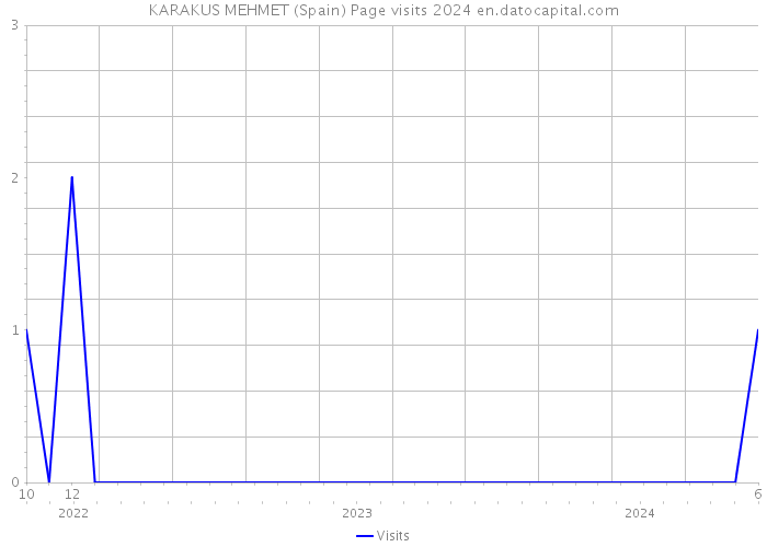 KARAKUS MEHMET (Spain) Page visits 2024 