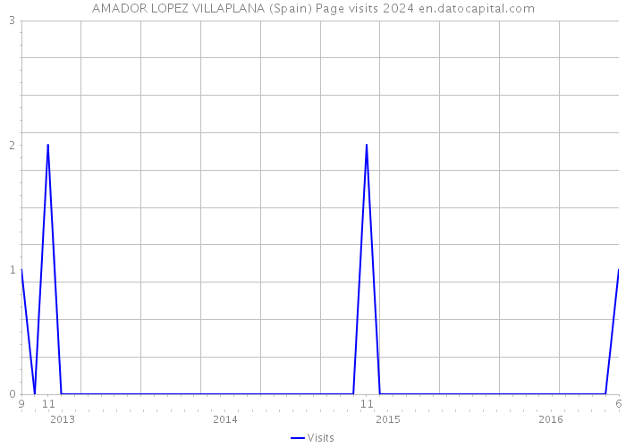 AMADOR LOPEZ VILLAPLANA (Spain) Page visits 2024 