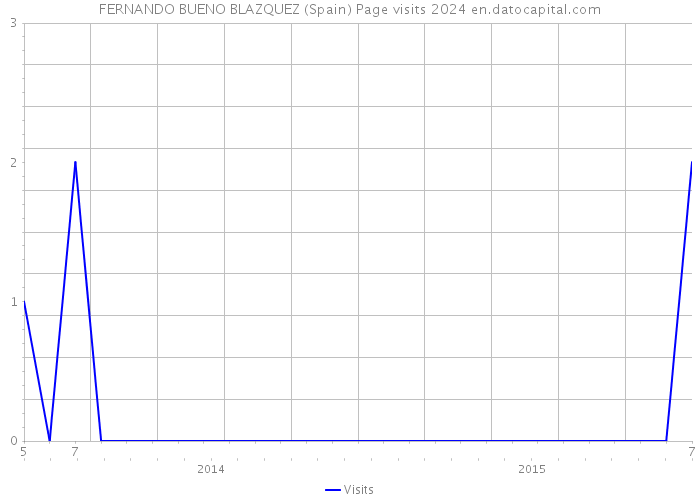 FERNANDO BUENO BLAZQUEZ (Spain) Page visits 2024 