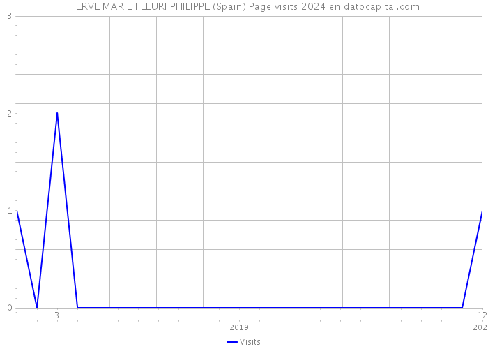 HERVE MARIE FLEURI PHILIPPE (Spain) Page visits 2024 