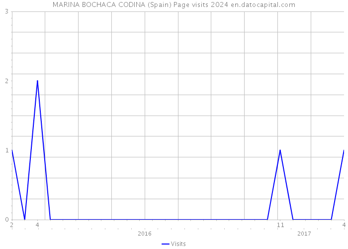 MARINA BOCHACA CODINA (Spain) Page visits 2024 