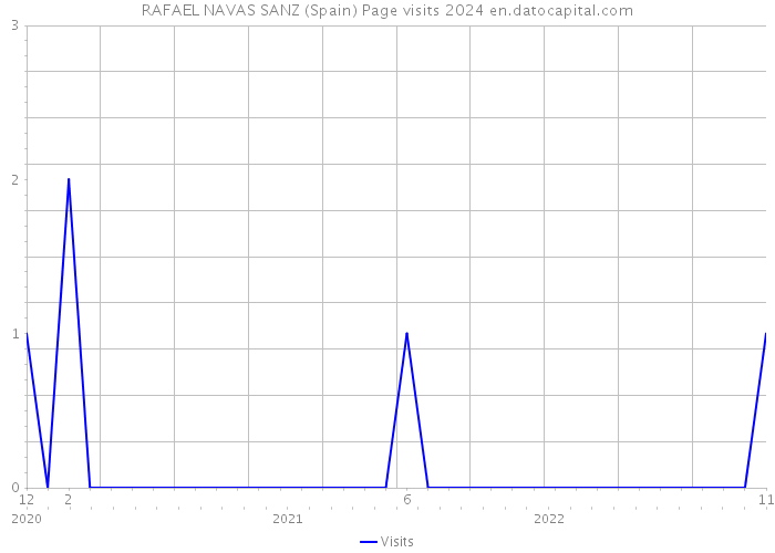 RAFAEL NAVAS SANZ (Spain) Page visits 2024 