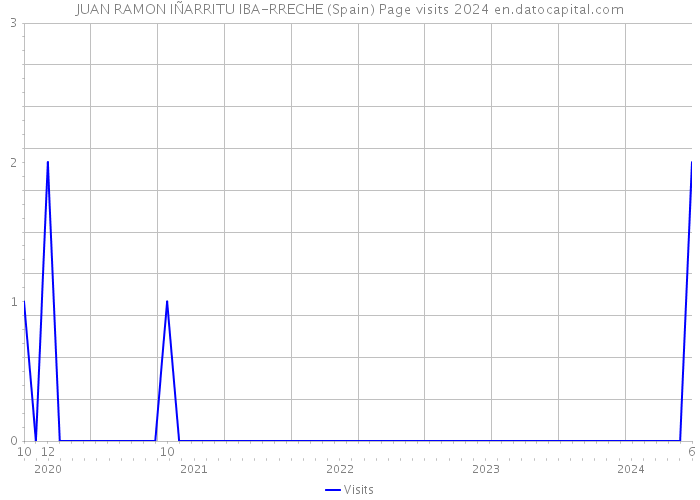JUAN RAMON IÑARRITU IBA-RRECHE (Spain) Page visits 2024 