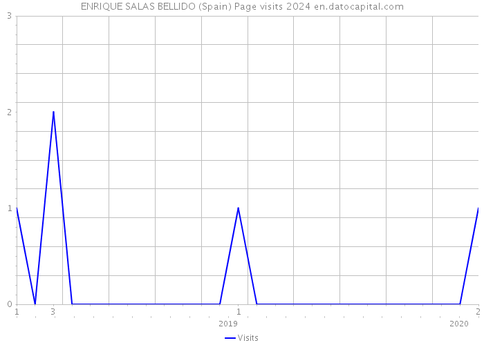 ENRIQUE SALAS BELLIDO (Spain) Page visits 2024 