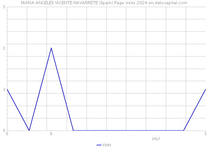 MARIA ANGELES VICENTE NAVARRETE (Spain) Page visits 2024 